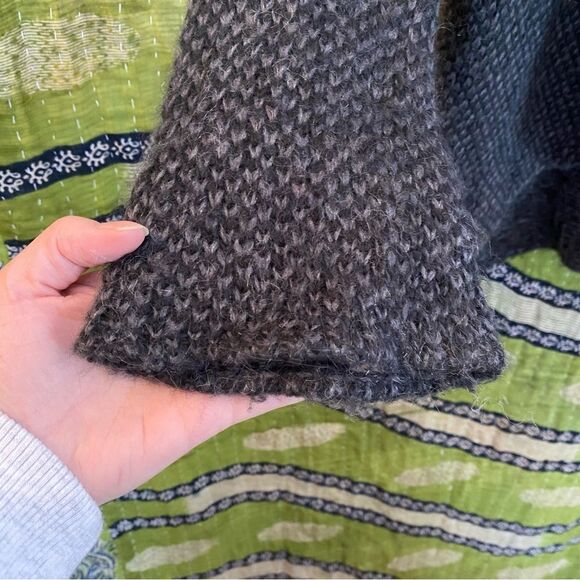 Wooden Ships x Anthropologie Gray Wool Blend Water-Shawl Cardigan Size Small - Picture 5 of 15